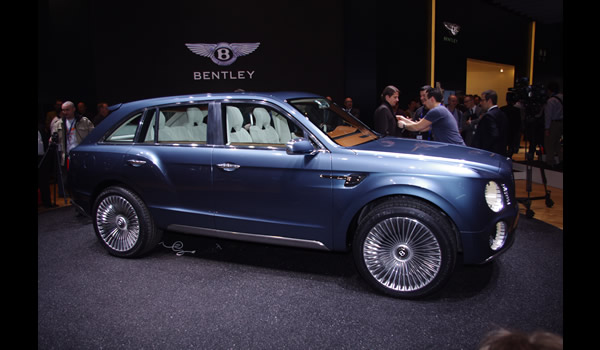 Bentley EXP 9F SUV Concept 2012  lateral